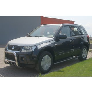 Barras Laterales Black (2 uds, acero inoxidable) Suzuki Grand Vitara 2005-2017 foto 2
