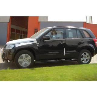 Barras Laterales Black (2 uds, acero inoxidable) Suzuki Grand Vitara 2005-2017 foto 1