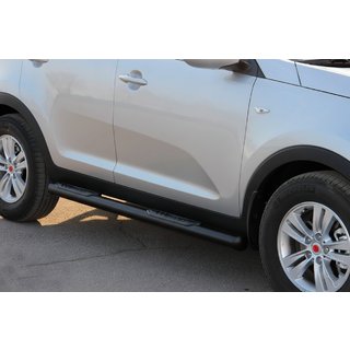 Barras Laterales Black (2 uds, Acero Inoxidable) Kia Sportage 2010-2015 foto 2
