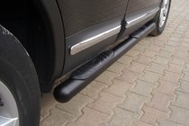 Nissan Qashqai 2010-2014 Barras Laterales Black (2 uds, Acero Inoxidable) foto 1