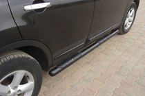 Nissan Qashqai 2010-2014 Barras Laterales Black (2 uds, Acero Inoxidable) foto 5