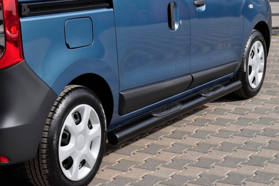 Renault Dokker 2013-2022 Barras Laterales Black (2 uds, Acero Inoxidable) Image