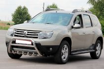 Renault Duster 2008–2017 Barras laterales con insertos Black (2 uds., acero inoxidable) foto 6