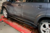 Mitsubishi Outlander 2001-2006 Barras Laterales Black (2 uds, acero inoxidable) foto 3