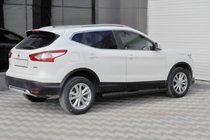 Nissan Qashqai 2014-2021 Barras Laterales Black (2014-2017, 2 uds, acero inoxidable) foto 1