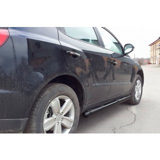 Barras Laterales Black (2 uds, acero inoxidable) Geely Emgrand X7 2011- foto 3