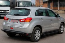 Mitsubishi ASX 2010-2023 Barras Laterales BB002 Negro (2 uds, Acero Inoxidable) foto 3