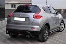 Nissan Juke 2010-2019 Barras Laterales Ø60 Negro (2 uds., Acero Inoxidable) foto 3
