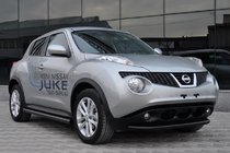 Nissan Juke 2010-2019 Barras Laterales Ø60 Negro (2 uds., Acero Inoxidable) foto 1