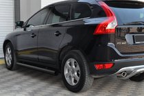 Volvo XC60 2009-2017 Barras Laterales BB004 Negro (2 uds, Acero Inoxidable) foto 2
