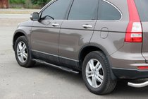 Honda CRV 2012-2016 Barras Laterales BB002 Negro (2 uds, Acero Inoxidable) foto 5