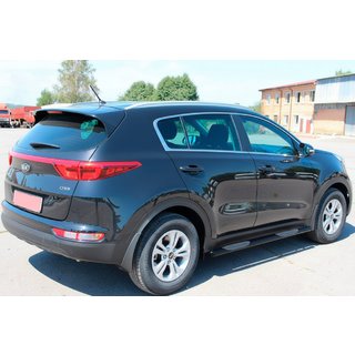 Barras Laterales BB002 Negro (2 uds, Acero Inoxidable) Kia Sportage 2015-2021 foto 3