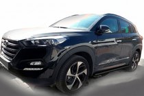 Hyundai Tucson TL 2016-2021 Barras Laterales Black (2 uds, acero inoxidable) foto 2