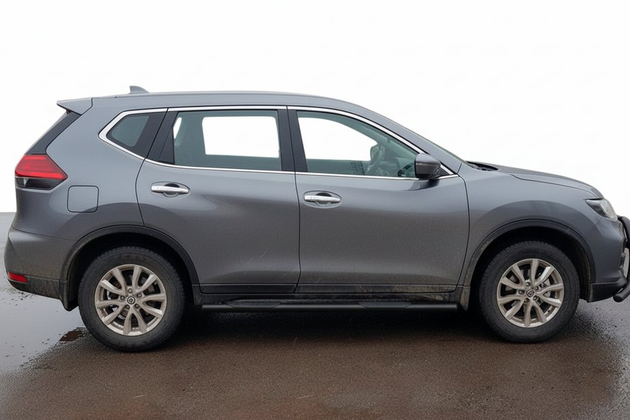 Nissan X-trail T32/Rogue 2014-2021 Barras Laterales Black (2 uds, Acero Inoxidable) Foto 1