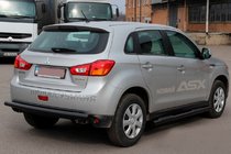 Mitsubishi Eclipse Cross 2017- Barras Laterales BB002 Negro (2 uds, Acero Inoxidable) foto 3