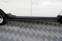 Renault Duster 2018-2024 Barras Laterales BB002 Negro (2 uds, Acero Inoxidable) foto 1