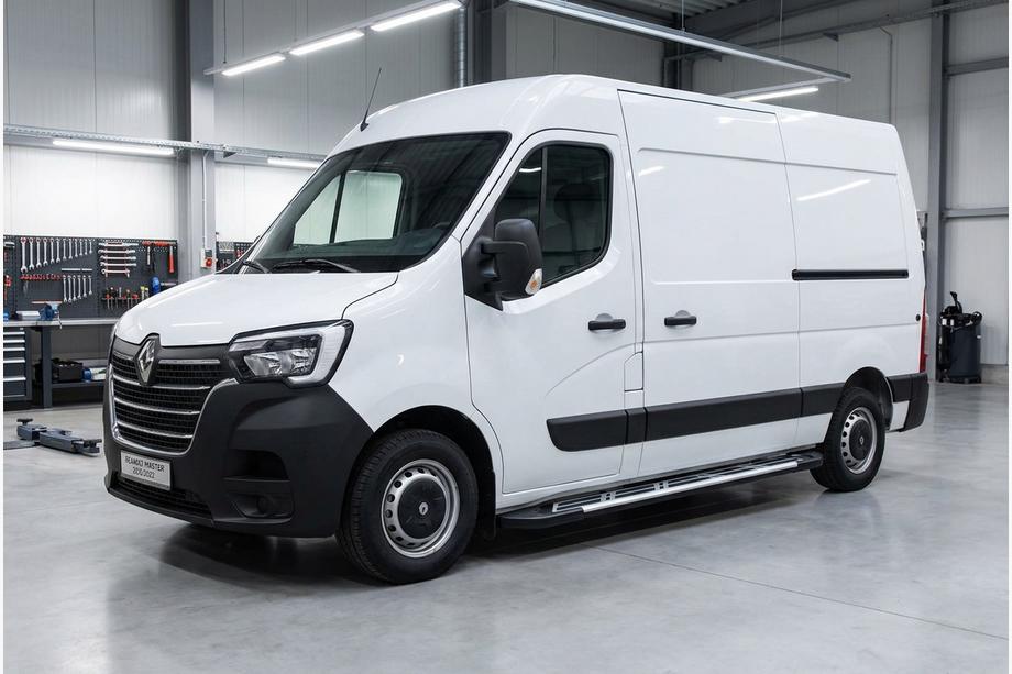 Renault Master 2011-2023 Estribos Laterales Sunrise (2 uds., Aluminio) Image