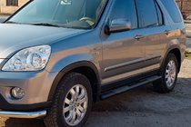 Honda CRV 2001-2006 Barras Laterales Black (2 uds, acero inoxidable) foto 2
