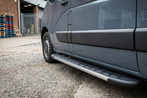 Renault Master 2011-2023 Estribos Laterales Duru (2 uds., Aluminio) foto 1
