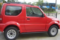 Suzuki Jimny 1998-2018 Barras Laterales Black (2 uds, acero inoxidable) foto 1