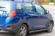 Chery Beat 2009-2015 Barras Laterales Black (2 uds, Acero Inoxidable) foto 1