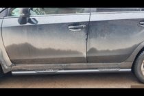 Subaru XV 2011-2017 Barras Laterales BB002 Negro (2 uds, Acero Inoxidable) foto 2