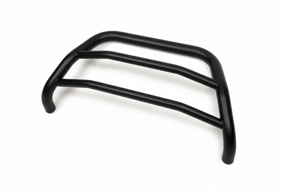 Mercedes Sprinter W901/902/903/904/905 1995–2006 Defensa Delantera WT022 Negra (Acero Inoxidable) 2000-2006 Foto 3