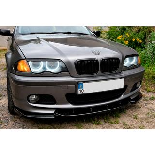 Labio delantero DPT V-2 (para M-Sport 2003-2006, negro brillante)