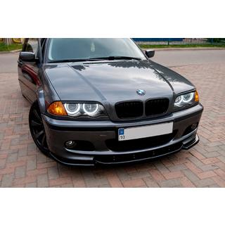Labio delantero DPT V-2 (para M-Sport 2003-2006, negro brillante) BMW 3 Series E46 1998-2006 foto 4