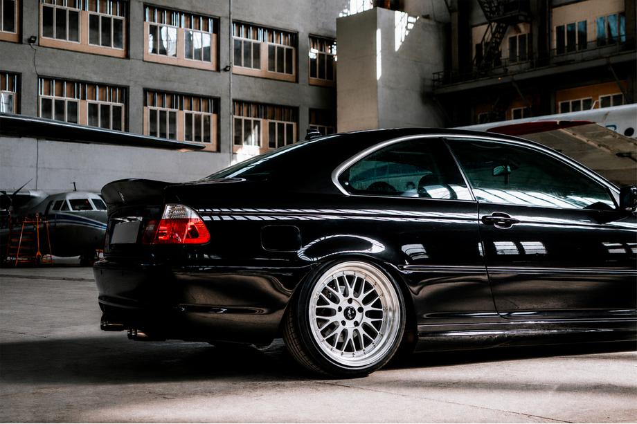 BMW 3 Series E46 1998-2006 Alerón CSL-Style V3 (para SD, Negro Brillante) Foto 7