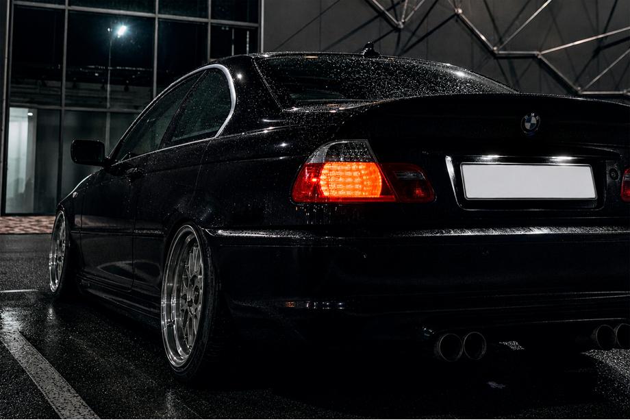 BMW 3 Series E46 1998-2006 Alerón CSL-Style V3 (para SD, Negro Brillante) Foto 12