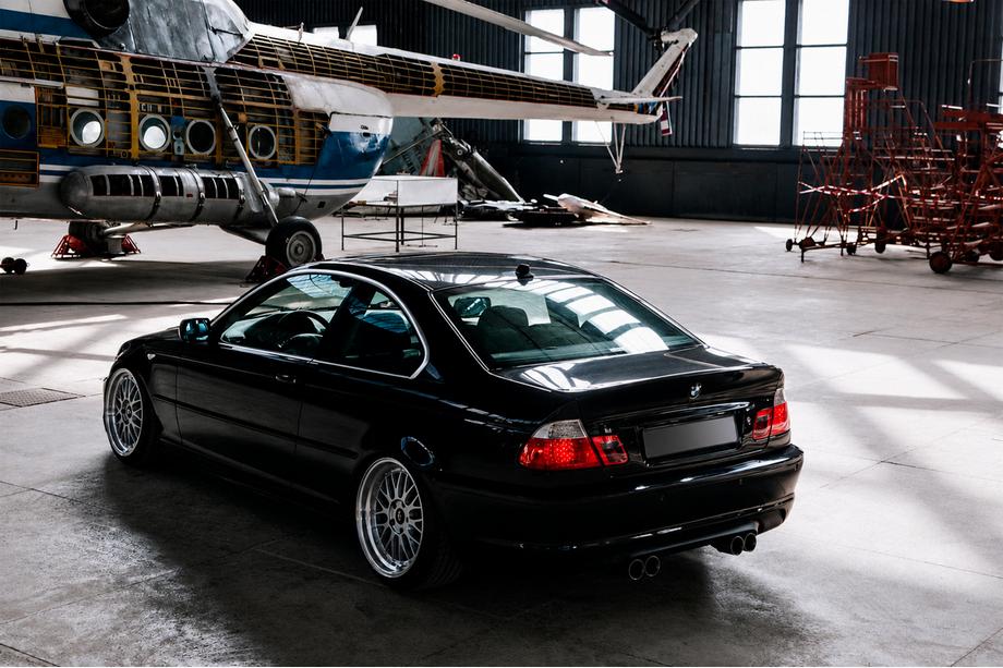 BMW 3 Series E46 1998-2006 Alerón CSL-Style V3 (para SD, Negro Brillante) Foto 8
