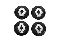 Renault Tapacubos negros 5650v1 (56mm a 50mm, juego de 4) foto 1