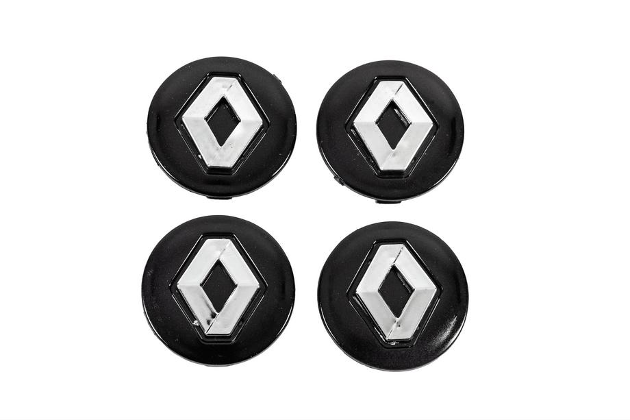 Renault Tapacubos negros 5650v1 (56mm a 50mm, juego de 4) Image