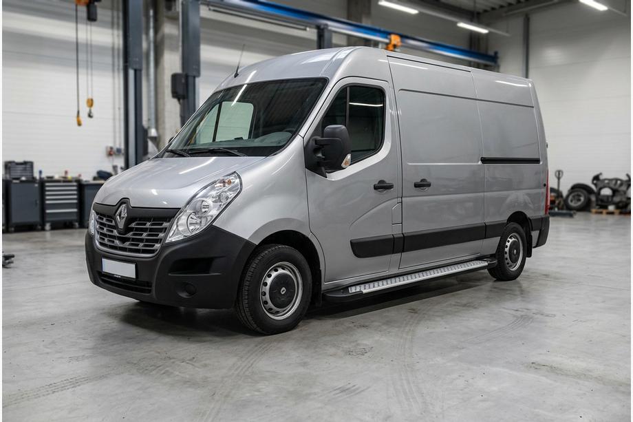 Renault Master 2011-2023 Estribos laterales Allmond Grey (2 uds., aluminio) Image