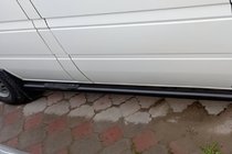 Volkswagen LT 1995-2006 Barras Laterales Black (2 uds, Acero Inoxidable) foto 2