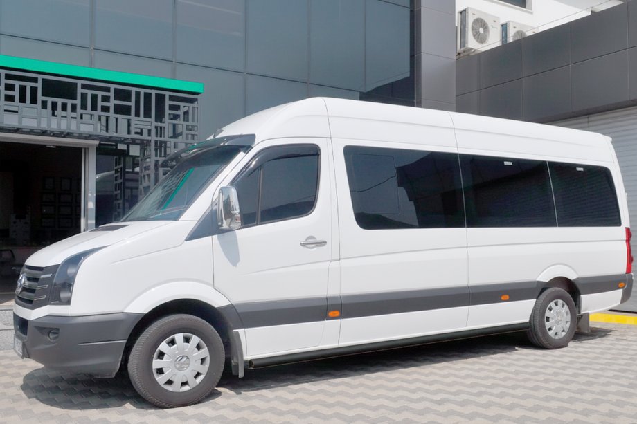Volkswagen Crafter 2006-2016 Barras Laterales Black (2 uds, Acero Inoxidable) d70, Largo-ExtraLargo Foto 2