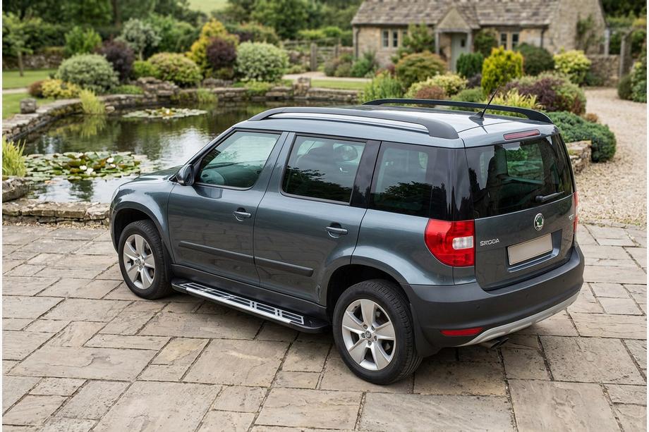 Skoda Yeti 2009-2017 Estribos Laterales Sunrise (2 uds., Aluminio) Image