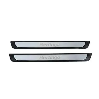 Umbrales de puerta Carmos V4 (2 uds, acero inoxidable) Citroen Berlingo 1996-2008 foto 1