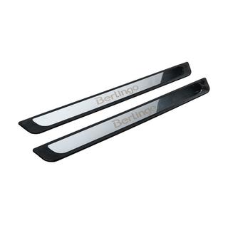 Umbrales de puerta Carmos V4 (2 uds, acero inoxidable) Citroen Berlingo 1996-2008 foto 3