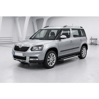 Estribos Laterales RedLine V1 (2 uds., Aluminio) Skoda Yeti 2009-2017 foto 1
