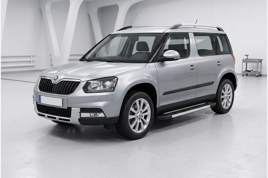 Skoda Yeti 2009-2017 Estribos Laterales RedLine V1 (2 uds., Aluminio) Image