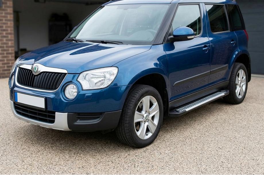 Skoda Yeti 2009-2017 Estribos Laterales Line (2 uds., Aluminio) Image
