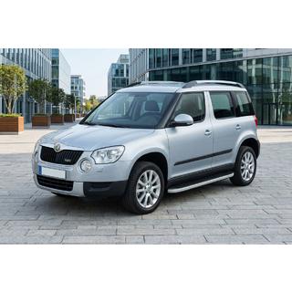 Estribos Laterales Tayga Grey (2 uds., Aluminio) Skoda Yeti 2009-2017 foto 1