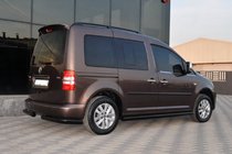 Volkswagen Caddy 2010-2015 Barras Laterales BB001 Negro (2 uds, Acero Inoxidable) foto 7