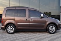 Volkswagen Caddy 2020- Barras Laterales BB001 Negro (2 uds, Acero Inoxidable) d60, Maxi Batalla foto 9