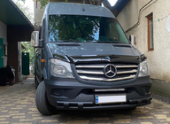 Mercedes Sprinter W906 2006–2018 Defensa Delantera Inferior Shark Black (Acero Inoxidable) 2013↗ foto 2