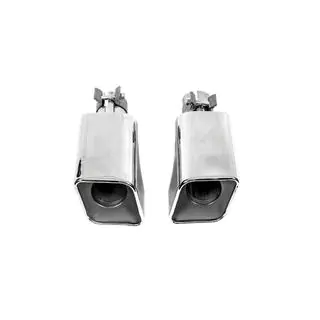 Colas de escape Sport V2 (2 uds, acero inoxidable) foto 3