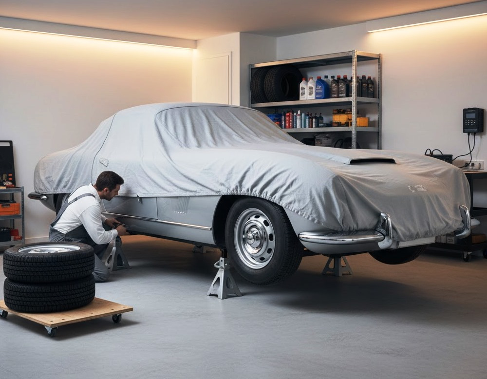 Cómo guardar tu coche en invierno: consejos para una conservación perfecta