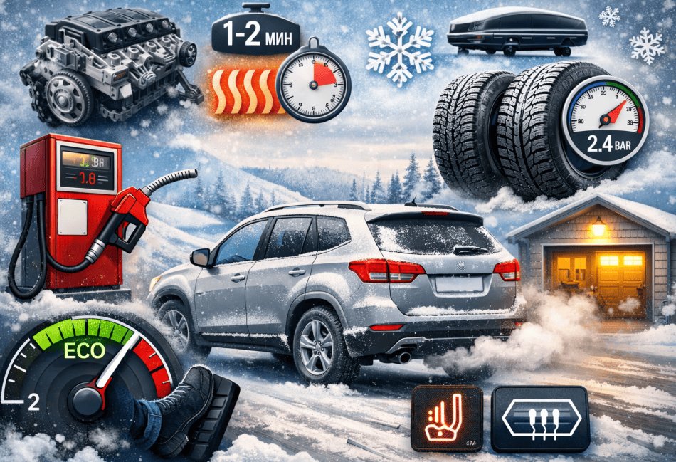 Cómo reducir el consumo de combustible en invierno: consejos eficaces para conductores